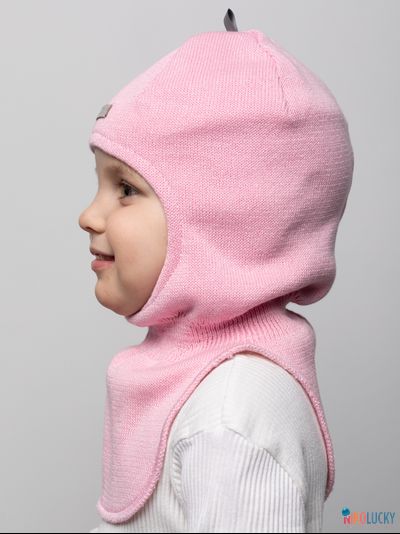 Шапка-шлем 23301-01 х/б подклад, розовый 42-44