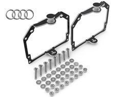 Переходные рамки для адаптивных фар Audi A5, Q5, Q7 под модуль Hella 3R / Hella R New (Комплект, 2шт)