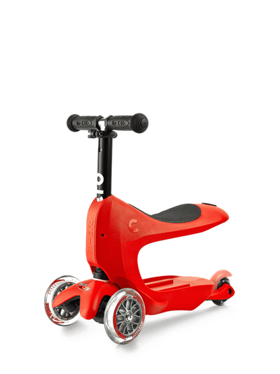 Самокат MICRO Mini 2Go Deluxe красный