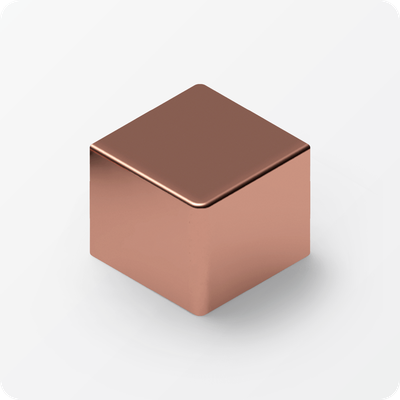 П-образный алюминиевый профиль 6х10 мм NEEXY PV85-15 RG Розовый блестящий 2.7 м.