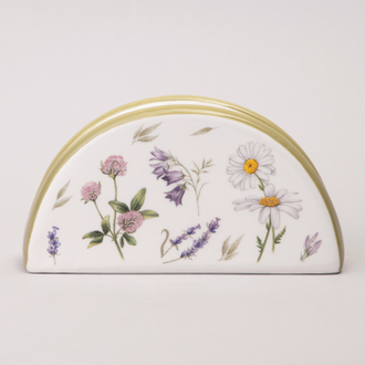 Салфетница "Цветочная история" 13,5*4*7 см