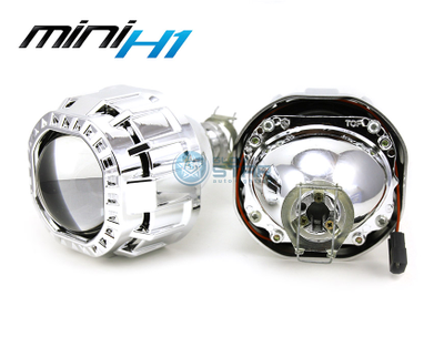 Комплект биксеноновых линз Morimoto Mini H1 G5, 2.5 дюйма, квадратная маска