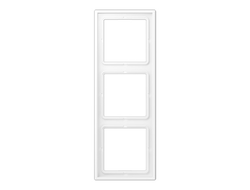 Рамка 3 поста, белый матовый LS983WWM