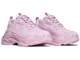 Balenciaga Triple S Sneaker Allover Logo Pink женские