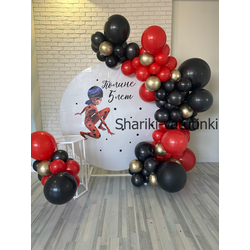 Фотозона для девочки Леди Баг