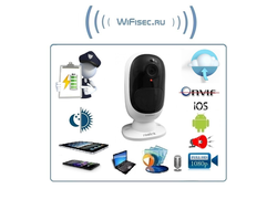 Reolink Argus 2 беспроводная всепогодная Wi-Fi видеокамера на аккумуляторе с DVR, Full HD (до 35 дней)