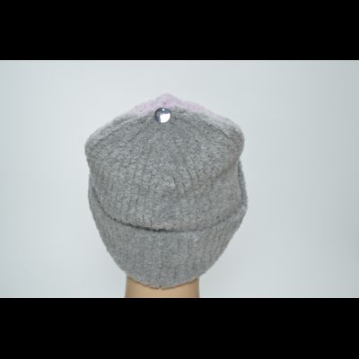 Шапка Vizio 1415 CRYO фиолетовая с серым