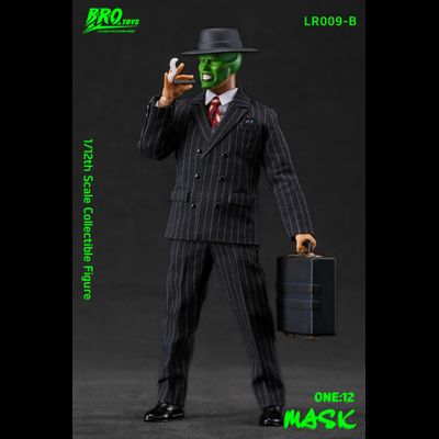 Маска, версия 2 (Стенли Ипкисс, "The Mask") - Коллекционная фигурка 1/12 SCALE Mask Action Figure (LR009B) - BROTOYS