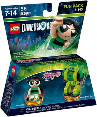 # 71343 Набор для Весёлой Игры «Суперкрошки» / “The Powerpuff Girls” Fun Pack