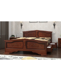 Кровать Елена (Браво мебель) (Цвет и размер - на выбор)