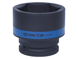 Головка торцевая ударная шестигранная 1", 80 мм KING TONY 853580M