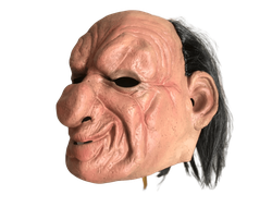 Латексная маска Дед с носом