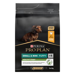 Pro Plan (Про План) Healthy start для щенков мелких и карликовых пород с курицей 3 кг