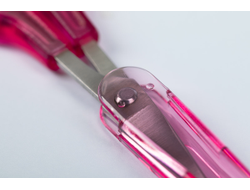 Ножницы "Gamma" ROS-02 для рукоделия в блистере 100 мм розовые