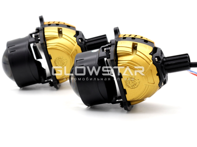 Билед модули Aozoom A15 2.5 дюйма, 2 чипа, 5500K, 12V, 58W/65W, крепление 3R и съемное гаечное (комплект, 2шт)