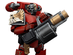 Арх-эрелим Слез Ангела Кровавых Ангелов (Warhammer Horus Heresy) - КОЛЛЕКЦИОННАЯ ФИГУРКА 1/18 Blood Angels Arch-Erelim with Angel's Tears Grenade Launcher (JT00379) - JOYTOY