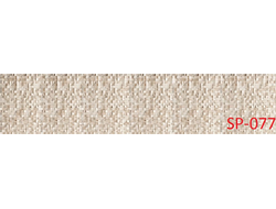 SP-077 МЕЛКИЕ КВАДРАТИКИ с 3D ЭФЕКТОМ  Глянцевая стеновая панель ALBICO  2800*610*6мм