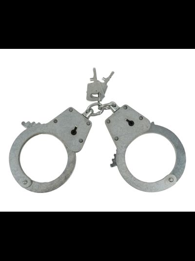 Наручники «БРС-2» (оцинкованные, с замком повыш. сложности, 2 ключа)