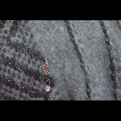 Серый берет для женщин Vizio Италия 5854 антрацит