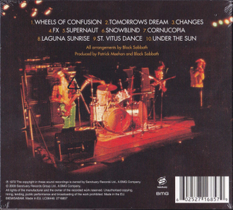 Купить диск Black Sabbath - Vol 4 в интернет-магазине CD и LP "Музыкальный прилавок" в Липецке