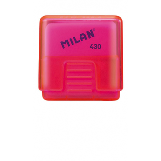 Ластик каучуковый Milan Look в пластиковом чехле PMMS430LK, цв в асс (ДС)