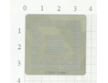 Трафарет BGA для реболлинга чипов VT8251 0.6мм.