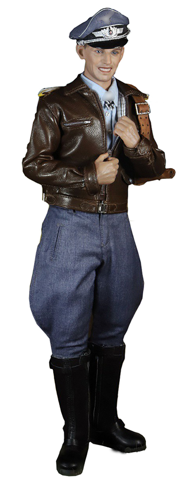 ПОВРЕЖДЕНА КОРОБКА - Летчик Люфтваффе - Коллекционная ФИГУРКА 1/6 scale WWII Luftwaffe Fighter Ace (AL100030) - Alert Line