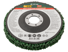 Полимерный зачистной диск FIT 125 мм, посадка 22,2 мм