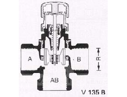 Рег. температуры прям. действия Д32 Honeywell T75V5010-32 Kvs 1,2-21