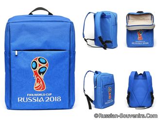 Рюкзак Фифа 2018 синий с символикой Чемпионата мира по футболу Fifa World Cup Russia 2018 купить