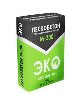 Универсальный пескобетон ЭКО М-300, 40 кг