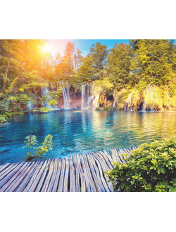 Фотообои Симфония "Плитвицкие озера"
