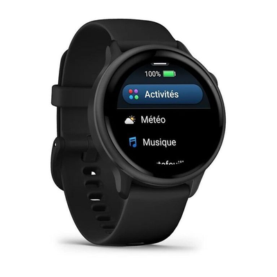 Garmin Vivoactive 6 Slate with Black Band (010-02985-00 / 010-02985-40)