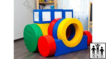 Мягкий игровой комплекс «Тракторок»