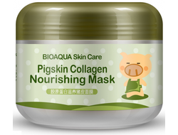 Питательная коллагеновая маска Pigskin Collagen BIOAQUA - 100г. (копия)