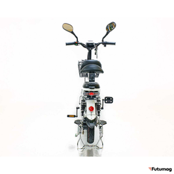 Электромопед GreenCamel Тайфун 350 (48V 12Ah 350W) быстросъём Белый