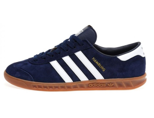 Adidas hamburg dark blue gum sale