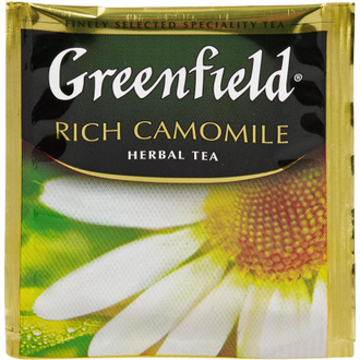 Чай Greenfield Rich Camomile травяной с ромашкой 25 пакетиков