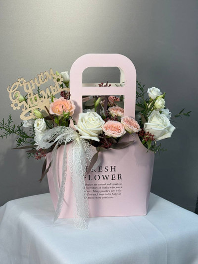 Композиция «Сумочка ко Дню Матери»