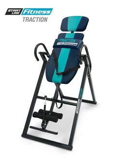 Инверсионный стол Start Line TRACTION сине-бирюзовый с подушкой