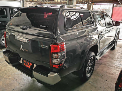 Кунг Alpha GSS на рестайлинговый пикап Mitsubishi L200 2019-2020-2021-2022 тёмно-серый цвет U28