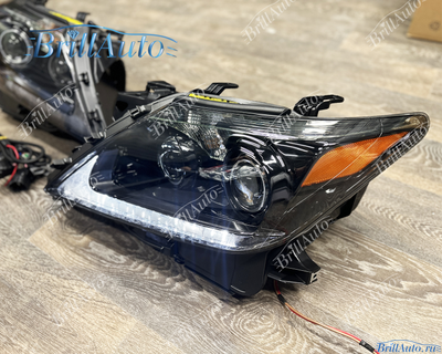 Фары Lexus LX 570 12-15 LED Anniversary черные