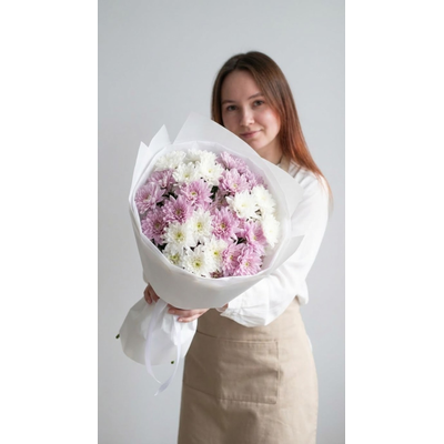 Букет моно цветов № 578