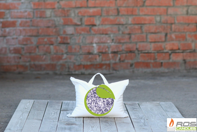 Насыпные свечи RosCandles цветной микс: белые "Бизнес" + серые "Серый" - пакет 3 кг