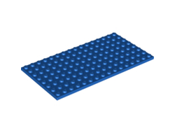 Plate 8 x 16, Blue (92438 / 4610354)