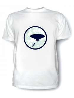 футболка с космическим принтом