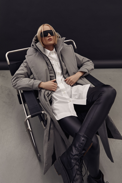 Парка Zhilet Серая