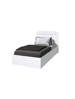 Белый гладкий