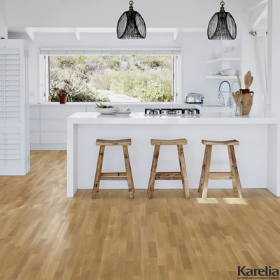 Паркетная доска Karelia Дуб Select 3S купить в интернет-магазине karelia-floor.ru