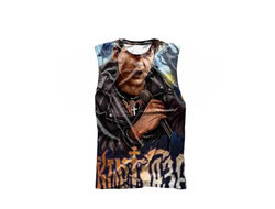 Майка 3D с полной запечаткой Сектор Газа, Юрий Хой №16